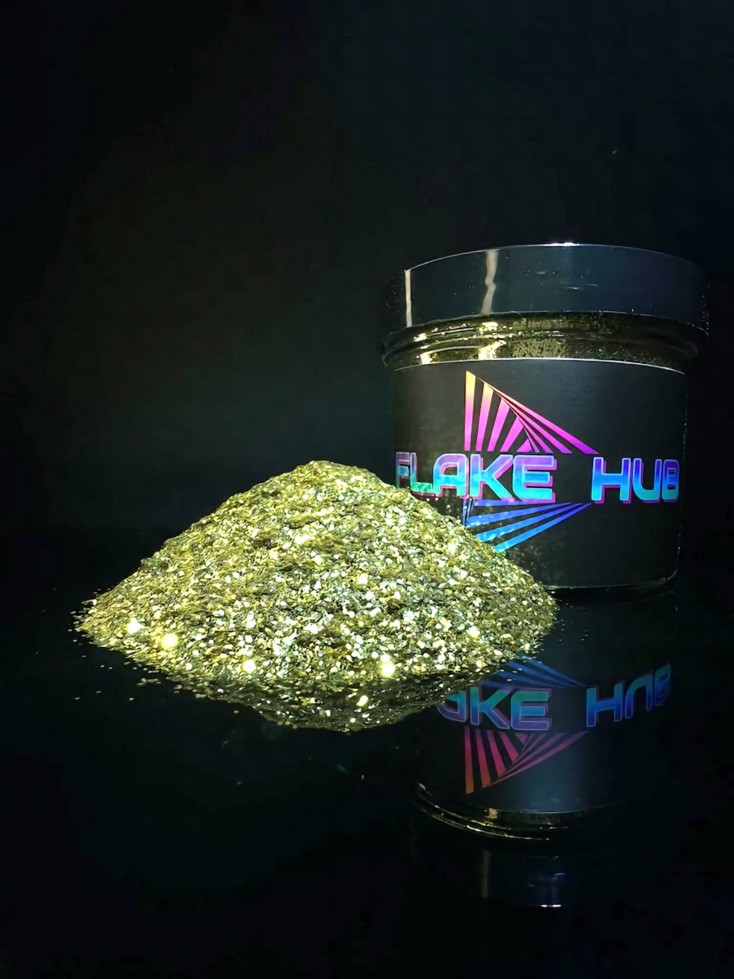 Copos de metal de oro estándar de 14 k de 0,015