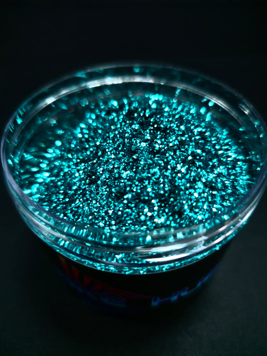 .015 Standard Calypso Green Metal Flake