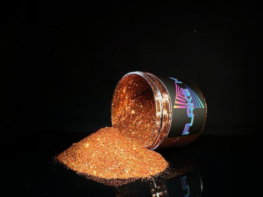 .015 Krush Naranja Metal Flake