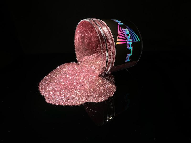 .015 Escamas de metal rosa polvoriento estándar