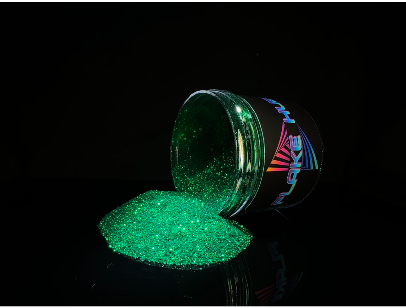 .008 Mini Ciudad de Esmeraldas Escama de Metal Verde