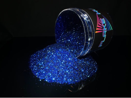 Escamas metálicas azules de exosfera estándar de 0,015