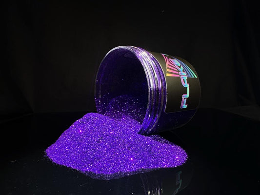 .008 Mini copos de metal de lluvia púrpura