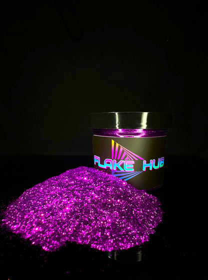 .008 Mini Fiery Fuchsia Pink Metal Flake